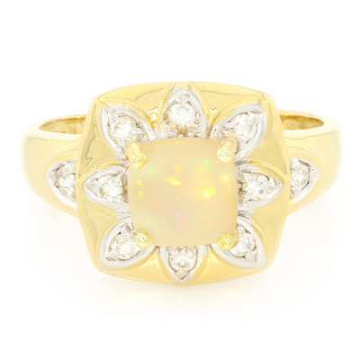 Anillo en plata con Ópalo Java