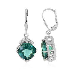 Pendientes en plata con Fluorita de Esperanza