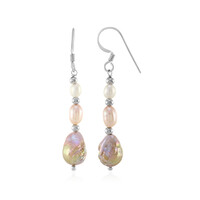 Pendientes en plata con Perla de Akoya