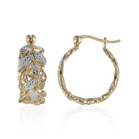 Pendientes en plata con Diamante I3 (I)
