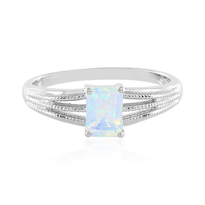 Anillo en plata con Ópalo de Welo