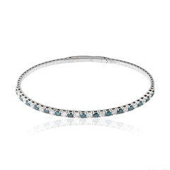 Brazalete en oro con Diamante azul SI2  (CIRARI)