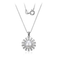 Collar en plata con Perla Freshwater