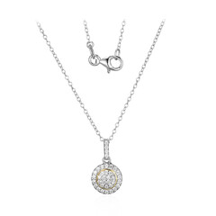 Collar en plata con Zircón