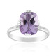 Anillo en plata con Amatista Rosa de Francia
