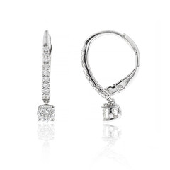 Pendientes en oro con Diamante I1 (H)  (CIRARI)