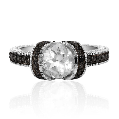 Anillo en plata con Cuarzo blanco