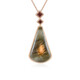 Collar en plata con Labradorita cobre de Maniry (KM by Juwelo)