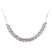Collar en plata con Amatista