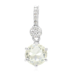Colgante en plata con Ortoclasa