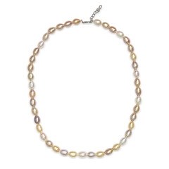 Collar en plata con Perla Freshwater (TPC)
