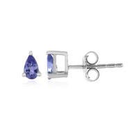 Pendientes en oro con Tanzanita