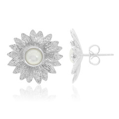 Pendientes en plata con Nácar