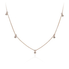 Collar en oro con Diamante SI1 (H)