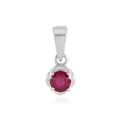 Colgante en plata con Rubí de Madagascar