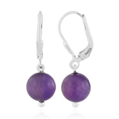 Pendientes en plata con Amatista