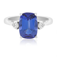 Anillo en oro con Tanzanita AAA (CIRARI)