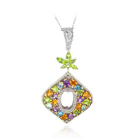 Collar en plata con Amatista (Dallas Prince Designs)