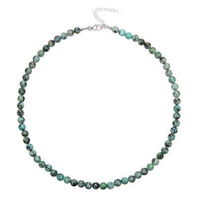 Collar en plata con Crisocola