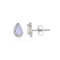 Pendientes en plata con Ópalo de Australia