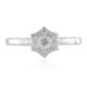 Anillo en plata con Zafiro blanco