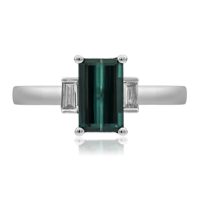 Anillo en oro con Indicolita (CIRARI)