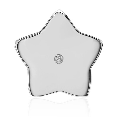 Colgante en plata con Diamante SI1 (G) (Annette)