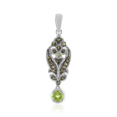 Colgante en plata con Peridoto