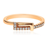 Anillo en oro con Diamante SI1 (H) (CIRARI)
