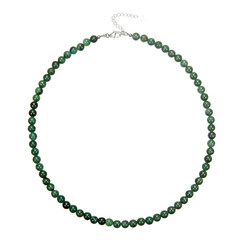 Collar en plata con Prase