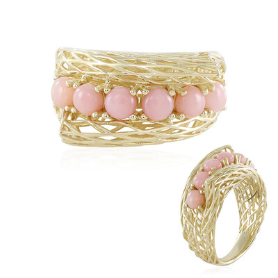 Anillo en oro con Ópalo rosa (Ornaments by de Melo)