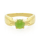 Anillo de hombre en plata con Crisoprasa imperial