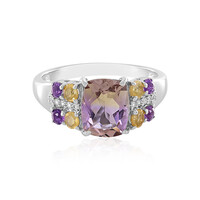 Anillo en plata con Ametrino de Anahí