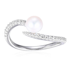 Anillo en plata con Perla Freshwater