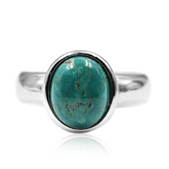 Anillo en plata con Turquesa de Tyrone