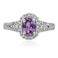 Anillo en oro con Zafiro púpura (CIRARI)