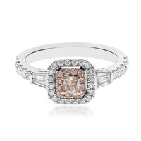 Anillo en oro con Diamante rosa I1 (CIRARI)