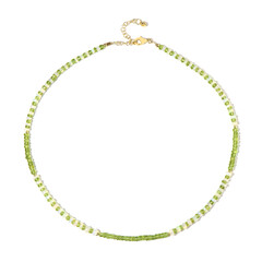 Collar en plata con Peridoto