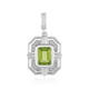 Colgante en plata con Peridoto