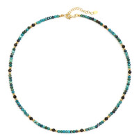 Collar en plata con Crisocola