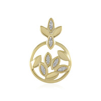 Colgante en plata con Diamante I2 (I)