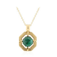Collar en plata con Malaquita