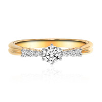 Anillo en oro con Diamante IF (D)