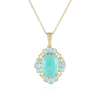 Collar en plata con Amazonita
