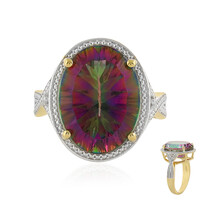 Anillo en plata con Cuarzo místico