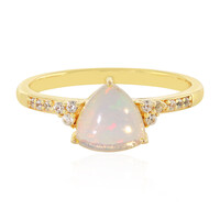 Anillo en plata con Ópalo de Welo