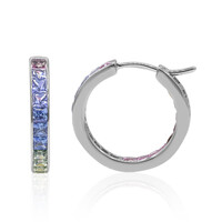 Pendientes en oro con Zafiro azul (Estée Collection)