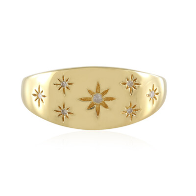 Anillo en plata con Diamante I2 (I)