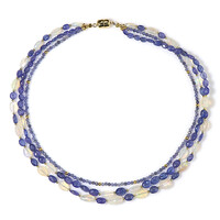 Collar en plata con Tanzanita (Adela Silber)