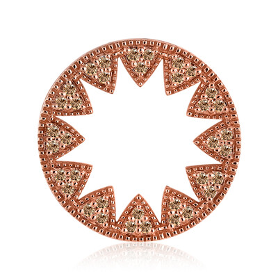 Colgante en oro con Diamante rosa de Francia de Argyle SI1 (Annette)
